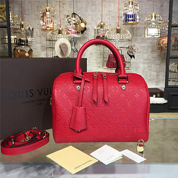 LOUIS VUITTON SPEEDY 25 Scarlet M44145