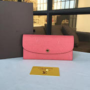 Louis Vuitton EMILIE WALLET Monogram Empreinte Leather 3408 19cm - 6
