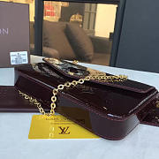 Louis Vuitton POCHETTE FELICIE Amarante 3563 21cm - 6