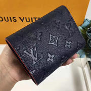 Louis Vuitton Victorine Wallet Marine Rouge 3779 12cm - 4