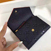 Louis Vuitton Victorine Wallet Marine Rouge 3779 12cm - 6