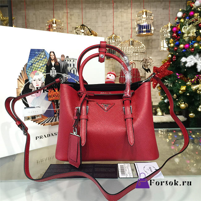 Prada double bag 410626.5cm  - 1