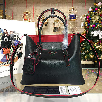 Prada double bag 4163 33cm 