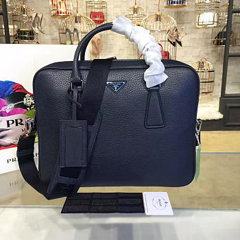 PRADA Leather Briefcase 4200