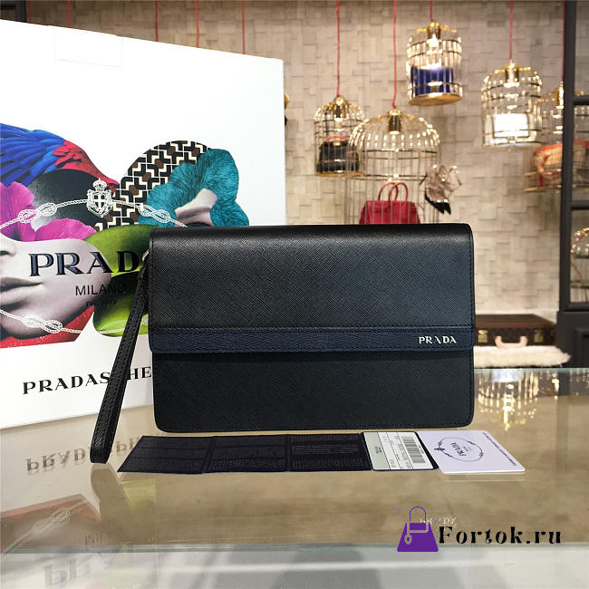 Prada Leather Clutch Bag 4262 25.5cm - 1