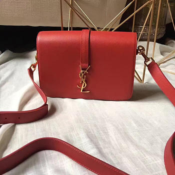 YSL CLASSIC Large UNIVERSITÉ Red 4935 25cm 