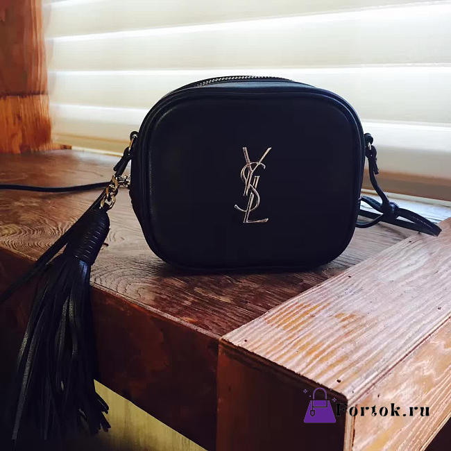 YSL MONOGRAM Blogger Black 5122 14cm - 1