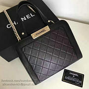 Chanel Shopping Bag Black A93732 21cm - 4