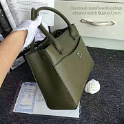 Chanel Calfskin Large Shopping Bag Green A69929 VS01555 - 4