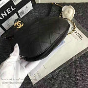 Chanels Gabrielle Purse Black A98787 20cm - 3