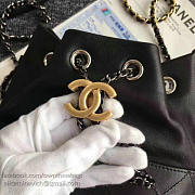Chanels Gabrielle Purse Black A98787 20cm - 2