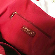 Chanel Calfskin Gold-Tone Metal Backpack White A98235 30cm - 6
