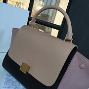 Celine Trapeze Leather Handbag 27cm - 3