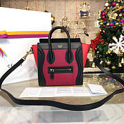 Celine Leather Nano Luggage Z984 20cm  - 1
