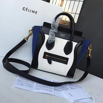 Celine Leather Nano Luggage  Z998 20cm