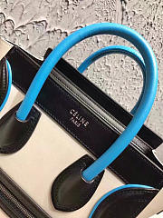 Celine Nano Luggage  Leather Shoulder Bag Z1000 20cm - 3