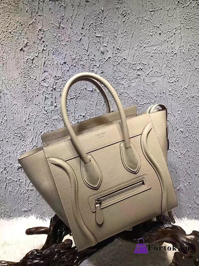 Celine Leather Micro Luggage Z1059 26cm  - 1