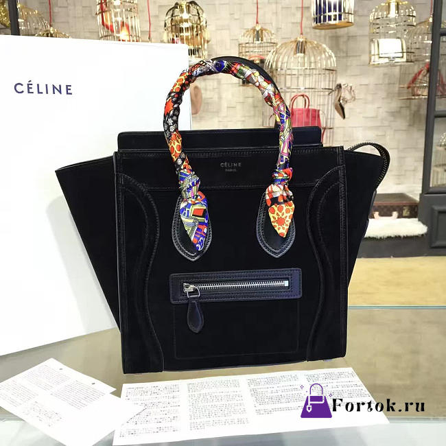 Celine Leather Micro Luggage Z1078 26cm  - 1