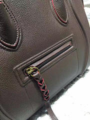 Celine Leather Luggage Phantom 30cm  - 4