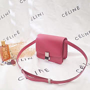 Celine Leather Classis Box Z1126 16cm - 1