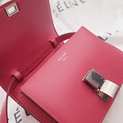 Celine Leather Classis Box Z1126 16cm - 3