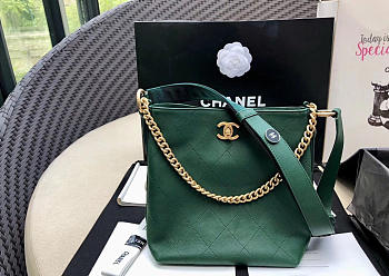 Chanel Calfskin HOBO handbag 93660#