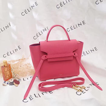 Celine Leather Belt Bag Z1176 24cm 