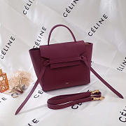 Celine Leather Belt Bag Z1177 24cm  - 1