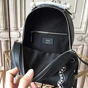 Fendi Backpack Black 1992 25cm - 6