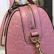 Gucci signature top handle bag 2142 26cm - 5