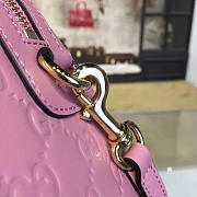 Gucci signature top handle bag 2142 26cm - 4