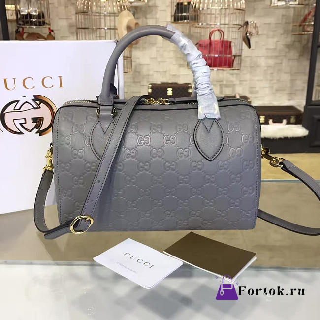 Gucci signature top handle bag 2135 26cm - 1