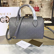 Gucci signature top handle bag 2135 26cm - 1