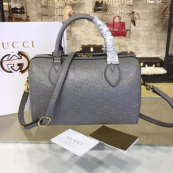 Gucci signature top handle bag 2135 26cm