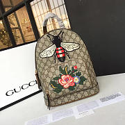 Gucci GG Leather Backpack 015 - 1