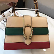 Gucci Dionysus medium top handle bag leather 27cm - 1