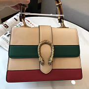 Gucci Dionysus medium top handle bag leather 27cm - 6