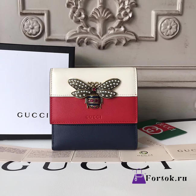 Gucci GG Leather Wallet 2579 12cm - 1