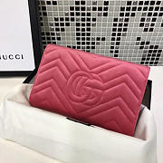 Gucci GG Leather WOC Pink 2582 20cm - 4