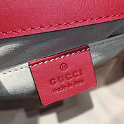 Gucci GG Leather Padlock studded Red 2624 19.5cm - 4