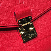 LV St Germain MM Monogram Empreinte Leather red 3115  - 4