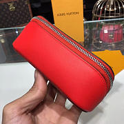 Louis vuitton monogram glasses cases emilie red - 3