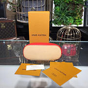 Louis vuitton monogram glasses cases emilie red - 4
