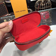 Louis vuitton monogram glasses cases emilie red - 5