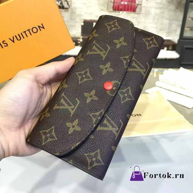 Louis Vuitton EMILIE WALLET 3404 19cm - 1