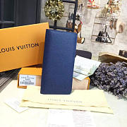 Louis Vuitton ZIPPY Wallet Blue 3587 19cm - 6