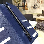 Louis Vuitton ZIPPY Wallet Blue 3587 19cm - 3