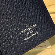 Louis Vuitton ZIPPY Wallet Blue 3587 19cm - 2