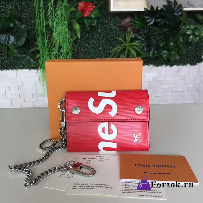 Louis Vuitton Supreme Key wallet 12cm - 1