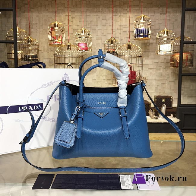 Prada Cortex Double Medium Bag Z4088 - 1
